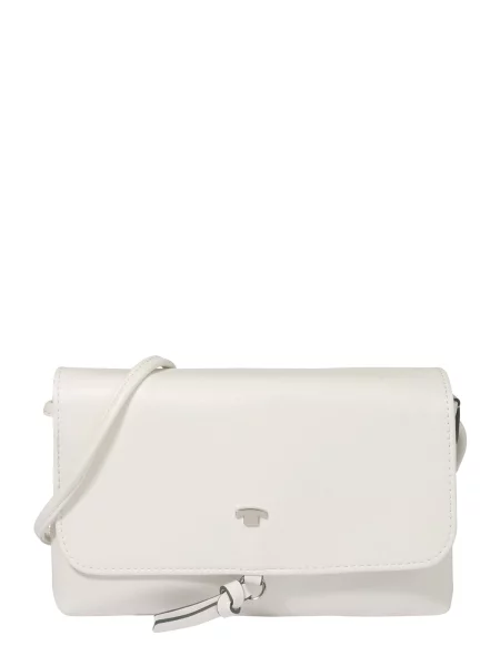 TOM TAILOR Geantă de umăr Luna' alb