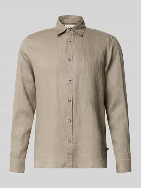 Koszula casualowa o kroju regular fit z czystego lnu S.oliver Red Label