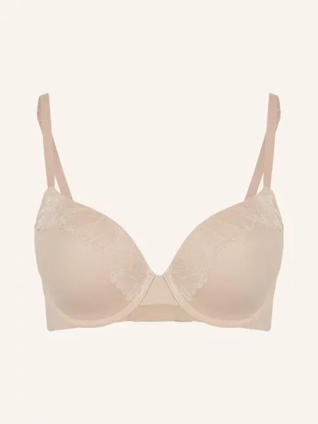 Calvin Klein Podprsenka S Košíčky Lightly Lined nude