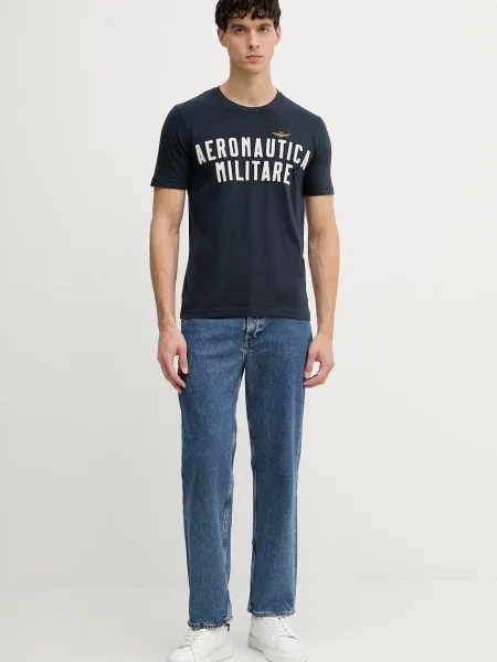 Aeronautica Militare kratka majica modra