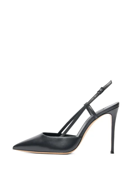 Pantofi cu toc Casadei slingback negru