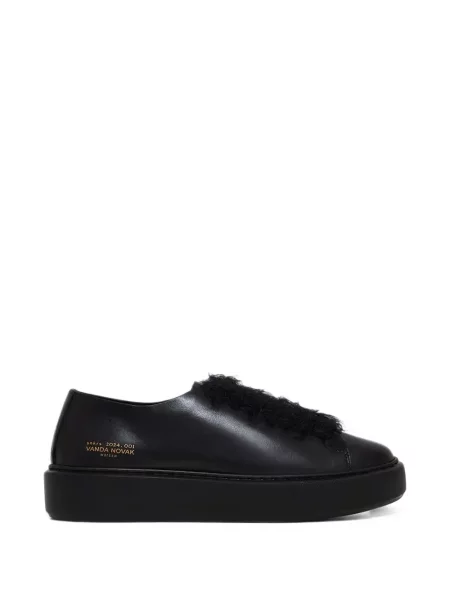 Sneakerși Vanda Novak cu platformă negru