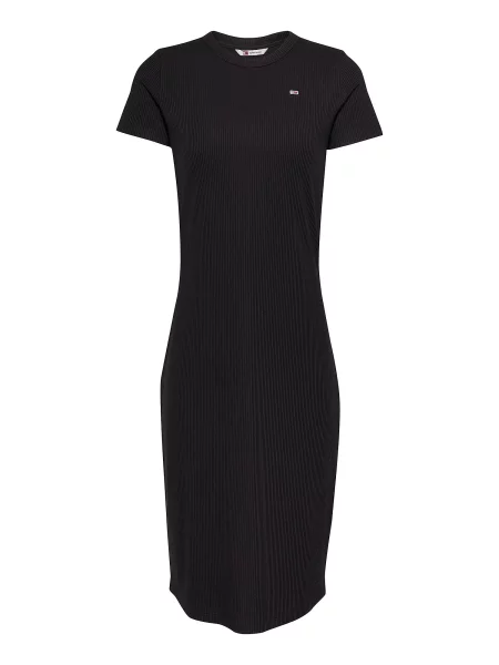 Tommy Jeans Rochie negru