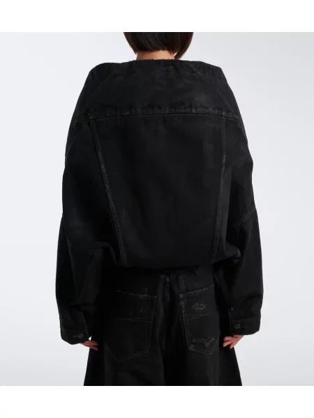 Geacă de blugi Balenciaga negru