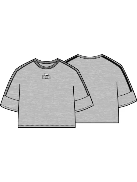 Top Lonsdale gri