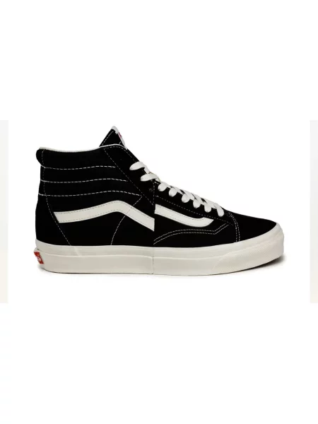 Vans Clash The Wall LX Suede/ Canvas Black/White Mężczyźni Buty sportowe Vans Czarny Size: białe