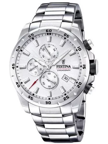 FESTINA Analogové hodinky Chronograph CHRONO SPORT stříbrná