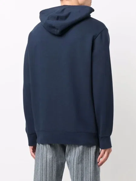 Hanorac cu glugă Levi's® cu autograf albastru