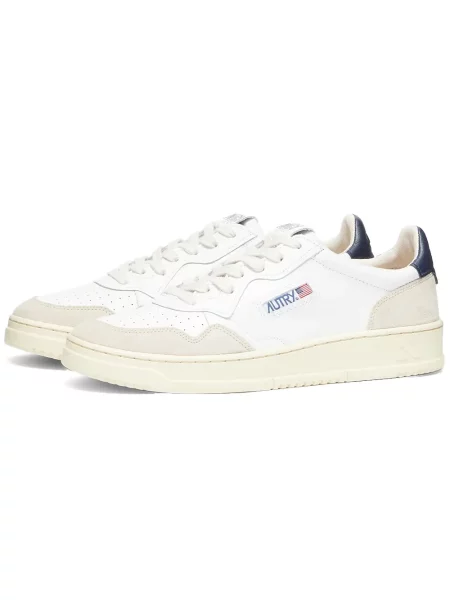 Sneakersy Autry skórzane białe
