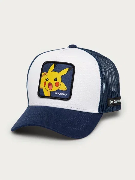 Capslab Шапка Pokemon бяло