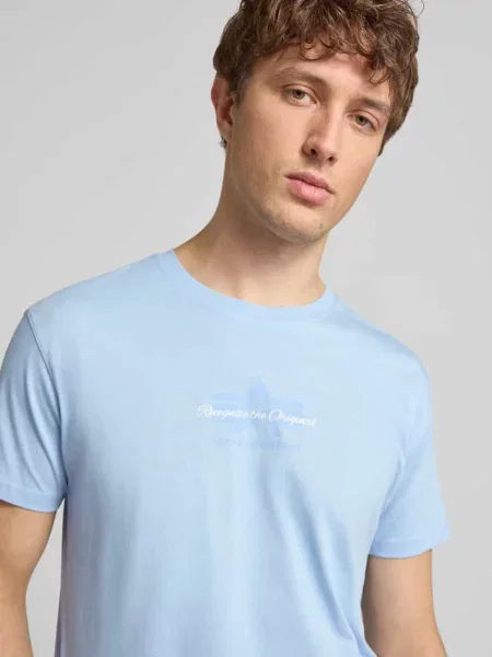 T-shirt z detalem z logo Alpha Industries