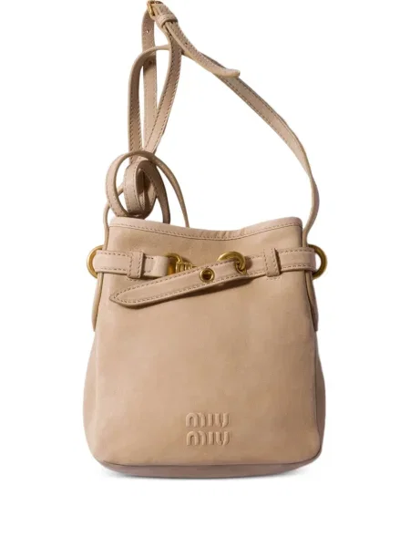 Geanta de piele Miu Miu din piele