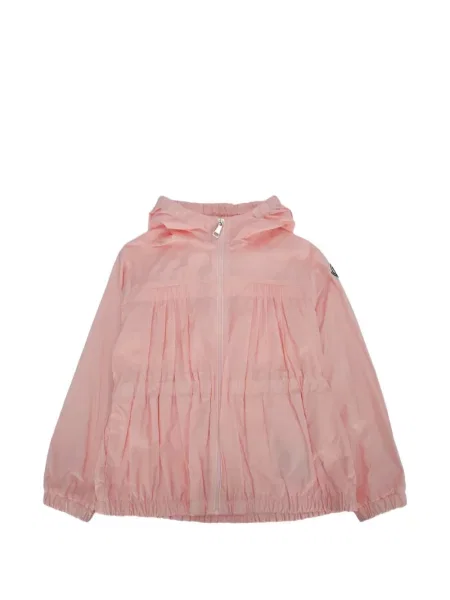 Kurtka dziecięca Moncler Enfant różowa
