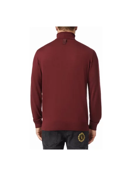 Sweter z golfem Billionaire do golfa czerwony