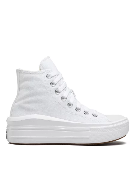 Sneakers Converse Chuck Taylor All Star Move Platform λευκό
