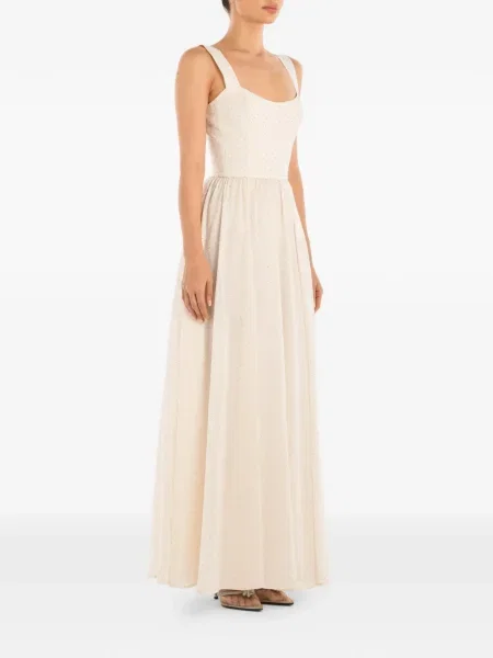 Rochie maxi Post Meridiem fără mâneci de costum