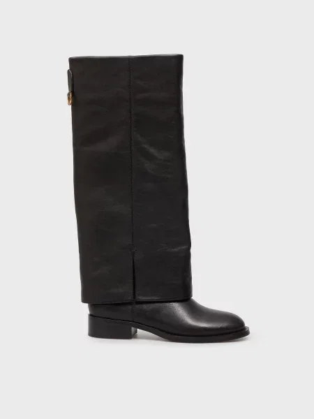 Кожаные сапоги Prpy черные