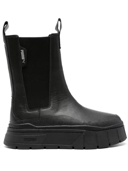Botine chelsea Puma din piele negru