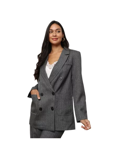 Blejzer La Modeuse siva