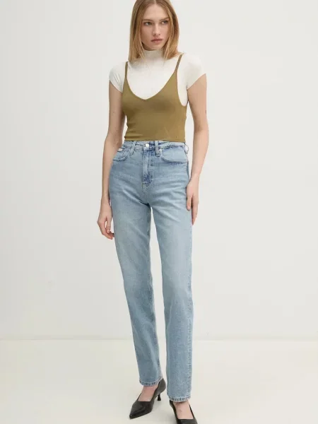 Calvin Klein Jeans Top zelena