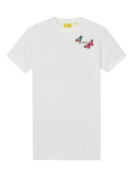 Sukienka koszulowa dziecięca Off-white biała