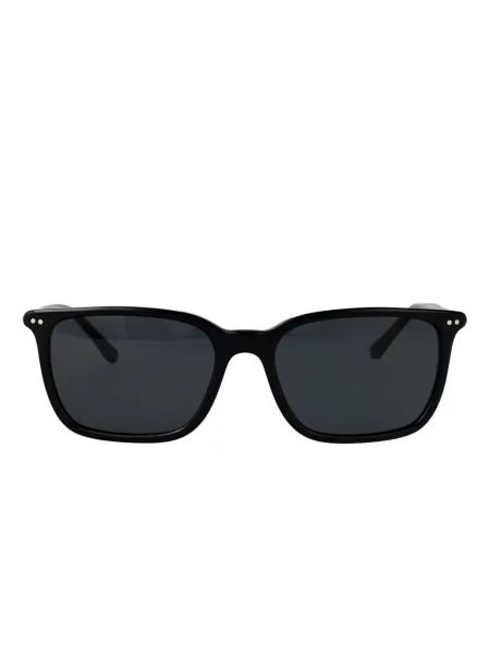 Ochelari de soare Polo Ralph Lauren cu broderie din piele maro