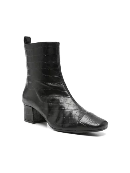 Buty do kostki Carel skórzane czarne
