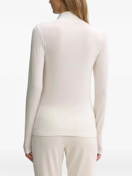 Lung tricou Emporio Armani alb