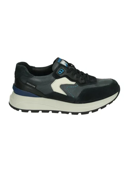 Sneakersy Mephisto zamszowe niebieskie