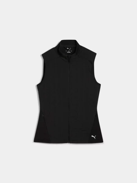 Жилет з утеплювачем PUMA W Run Cloudspun Warmlbl Vest комбінований верх чорний