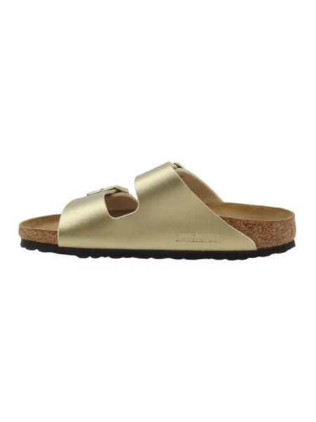 Klapki BIRKENSTOCK Arizona BF Narrow gold żółte