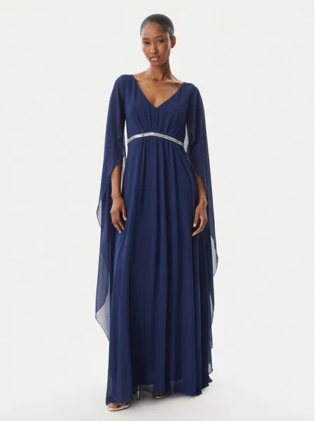Rinascimento Sukienka wieczorowa Granatowy