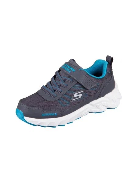 Sneakerși copii Skechers gri