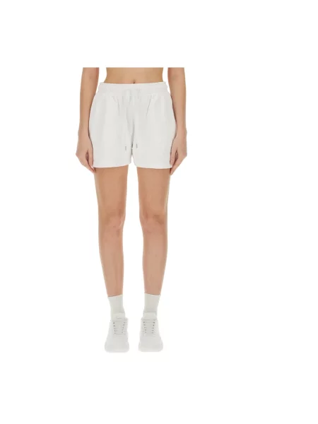 Szorty Stella Mccartney z logo białe
