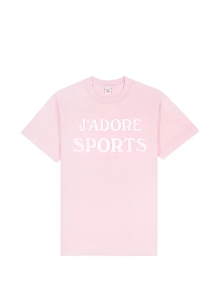 Tricou sport Sporty & Rich roz