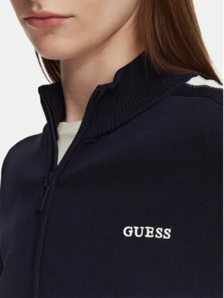 Guess Kardiganas Tamsiai mėlyna