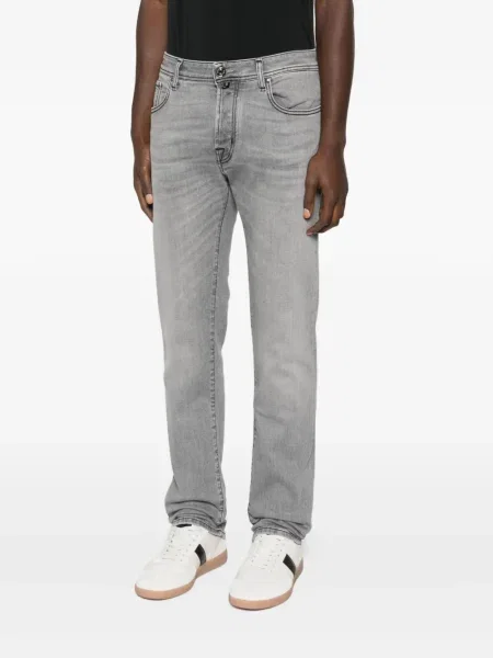 Blugi Manuel Ritz cu 5 buzunare gri