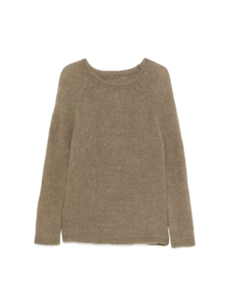 Dzianinowy sweter Nine In The Morning brązowy