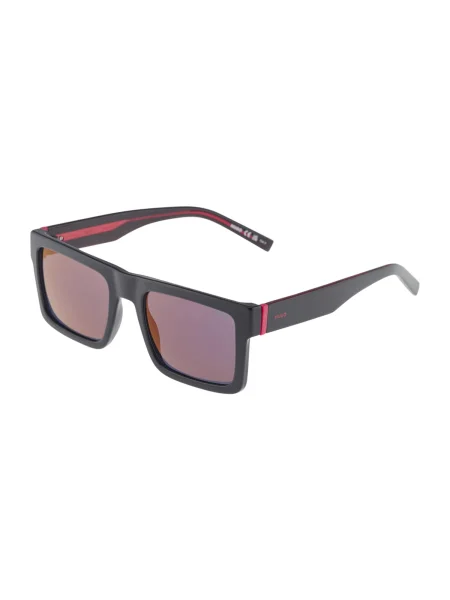 HUGO Ochelari de soare mauve / roșu negru