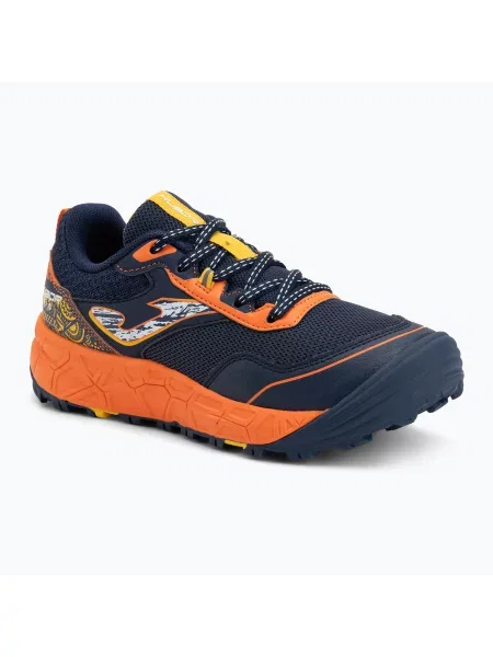 Gyerek futócipő Joma Kubor Jr navy/blue/orange. Méret: 37 EU kék