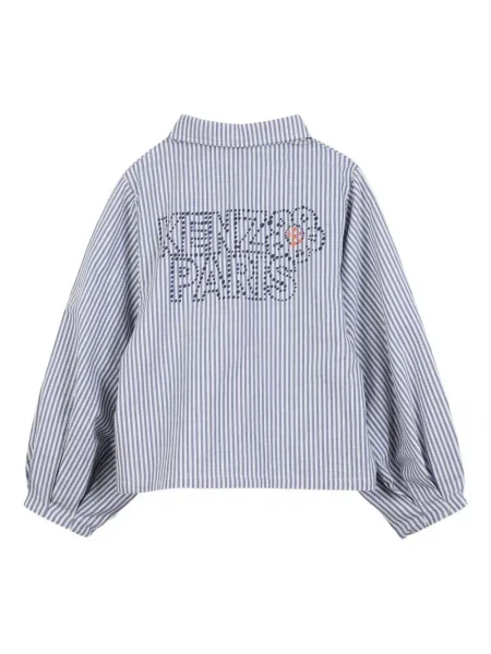 Koszula dziecięca Kenzo niebieska