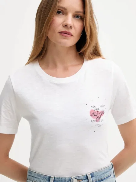 Футболка Pepe Jeans білий