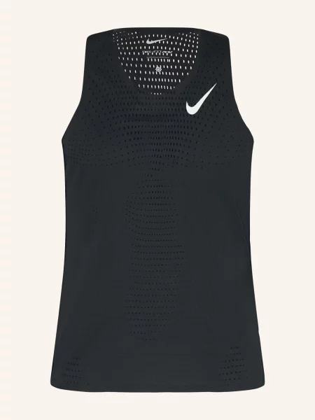 Běžecké tričko Nike AeroSwift Dri-Fit ADV black/summit white bílé