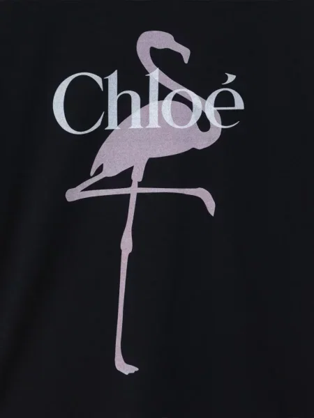 Koszulka dziecięca Chloe czarna