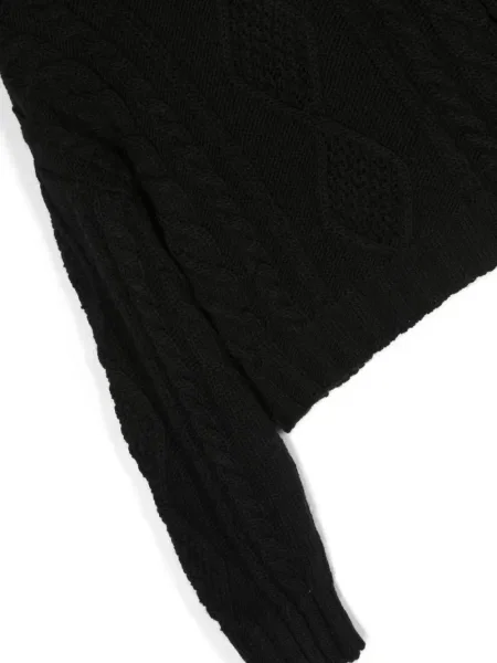 Sweter dziecięcy Msgm czarny