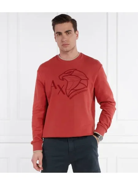 Armani Exchange Hanorac bordo