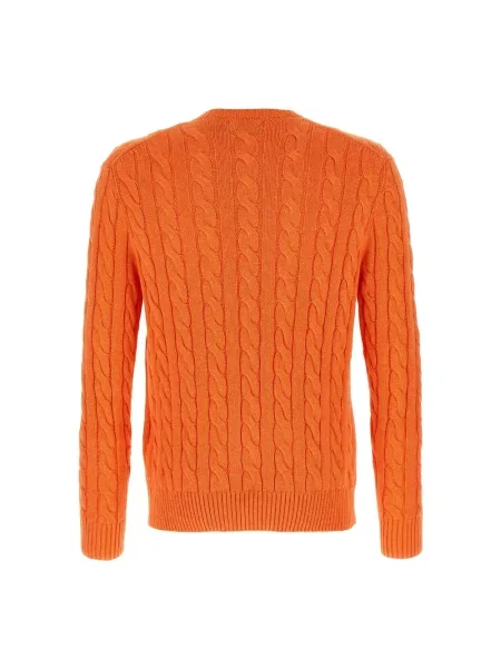 Sweter Polo Ralph Lauren pomarańczowy