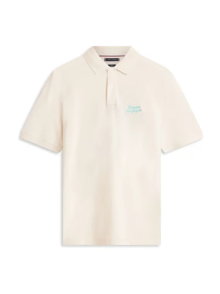 TOMMY HILFIGER Majica CLASSIC svetlo / voda / črna bež