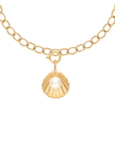 Позолочений браслет Lilou Shell