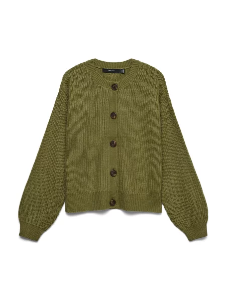 VERO MODA Geacă tricotată VMLEA kiwi verde